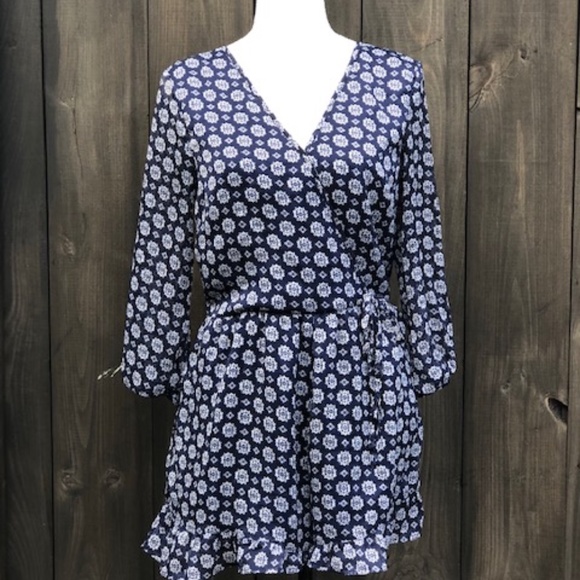 Band of Gypsies Pants - Band Of  Gypsies Blue Romper Sz M